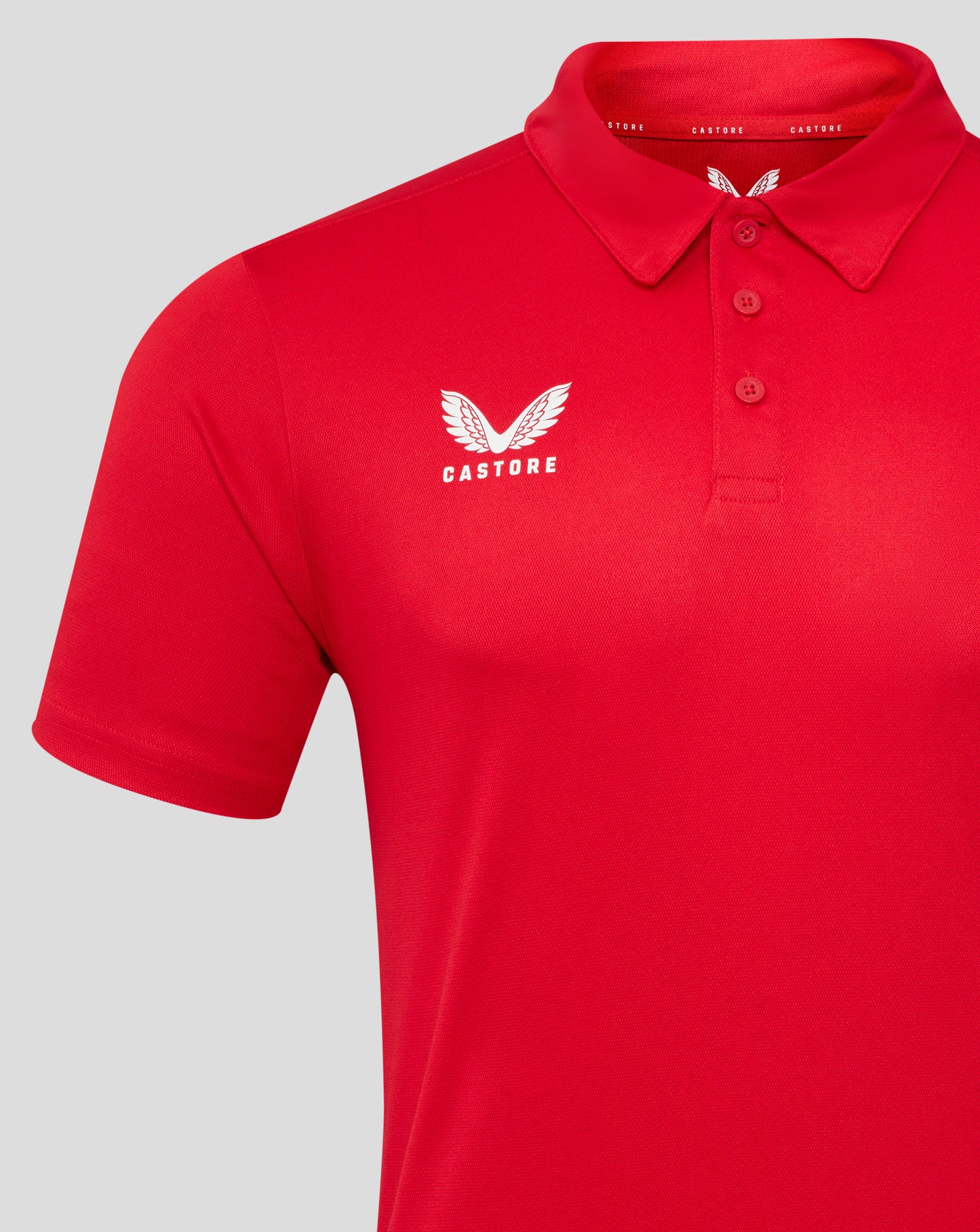 Mens Performance Polo - True Red