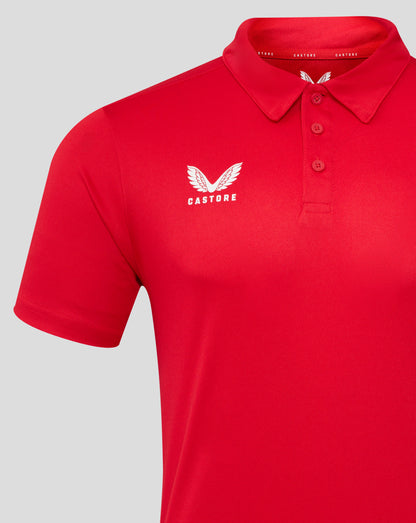Mens Performance Polo - True Red