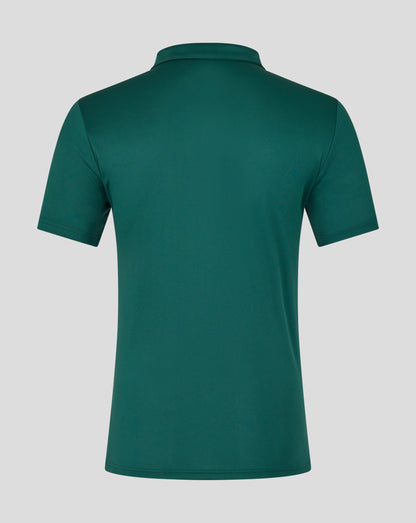 Leicester Tigers Men's 25/26 Short Sleeve Training Polo - Botanical
