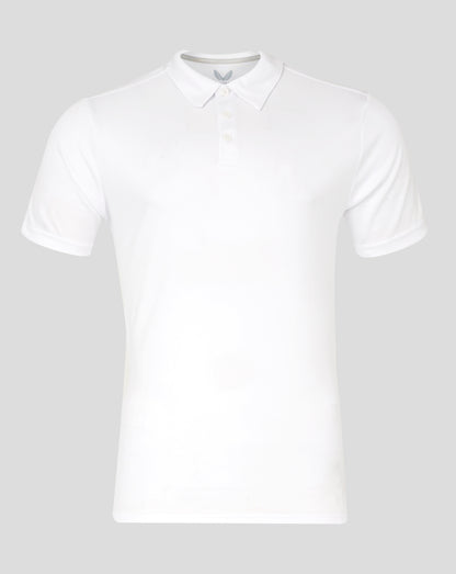 Mens Performance Polo - White