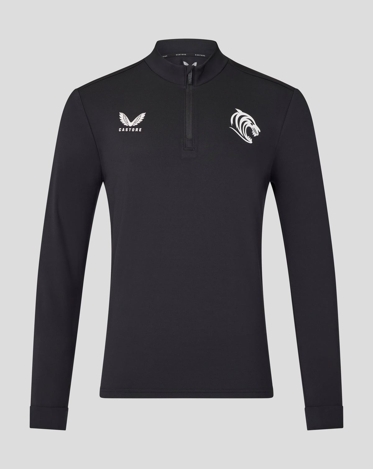 Leicester Tigers Men's 25/26 Training Midlayer - Caviar - Caviar