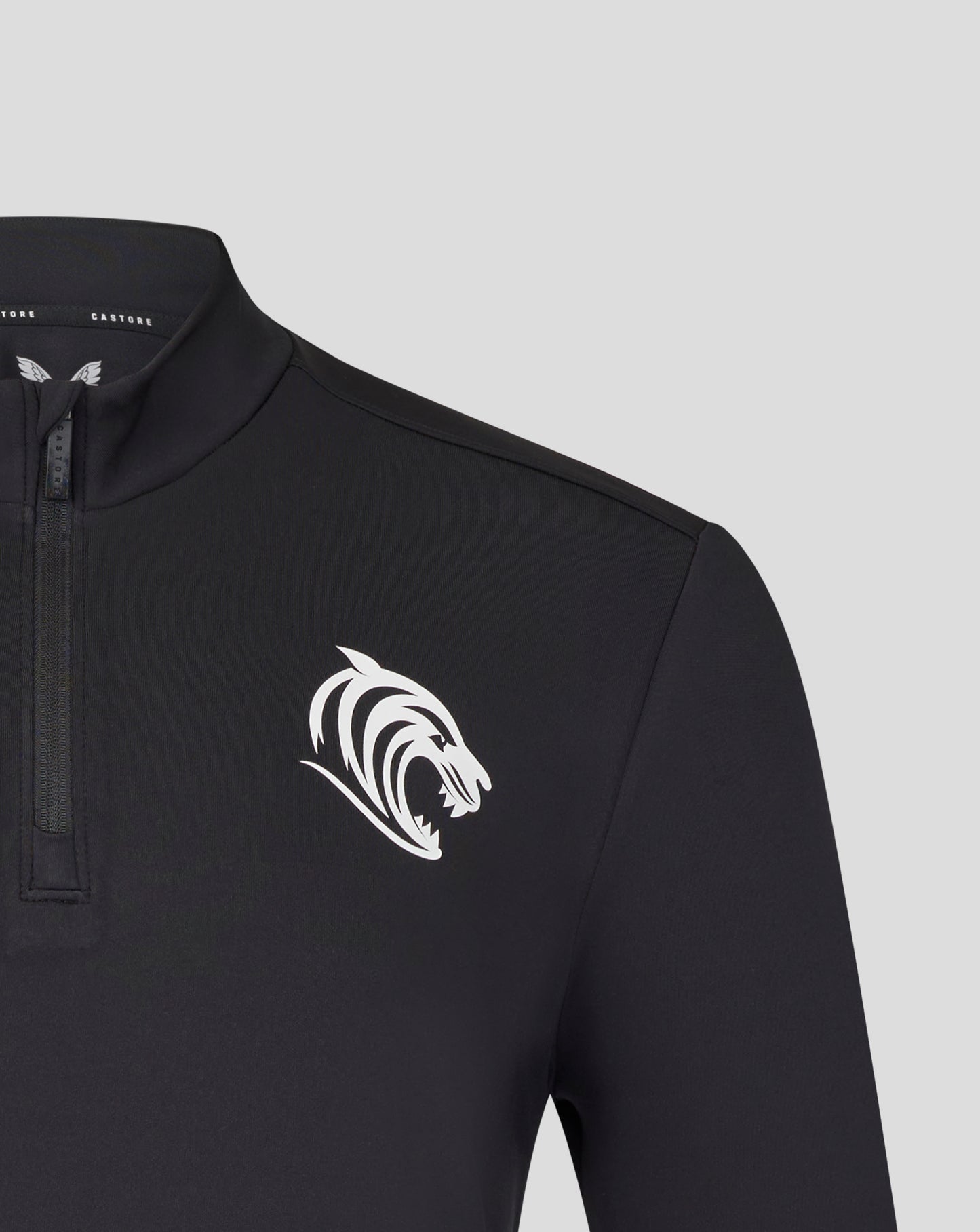 Leicester Tigers Men's 25/26 Training Midlayer - Caviar