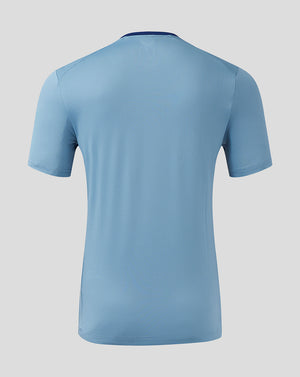 Mens Aston Villa FC Third Matchday T-Shirt - Blue Shadow / Blue Depths