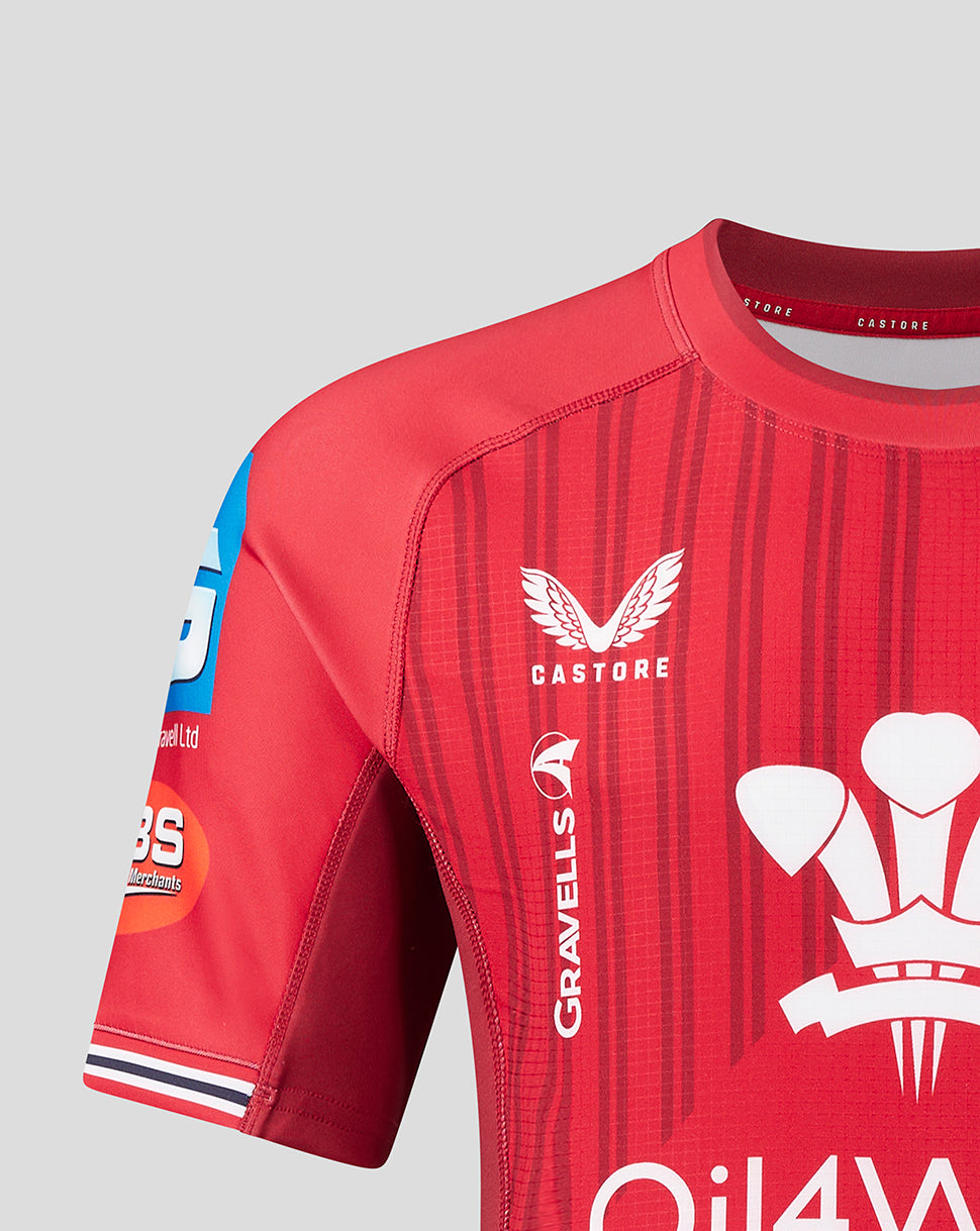 Scarlets Herren 23/24 Heim Pro Trikot - Rot