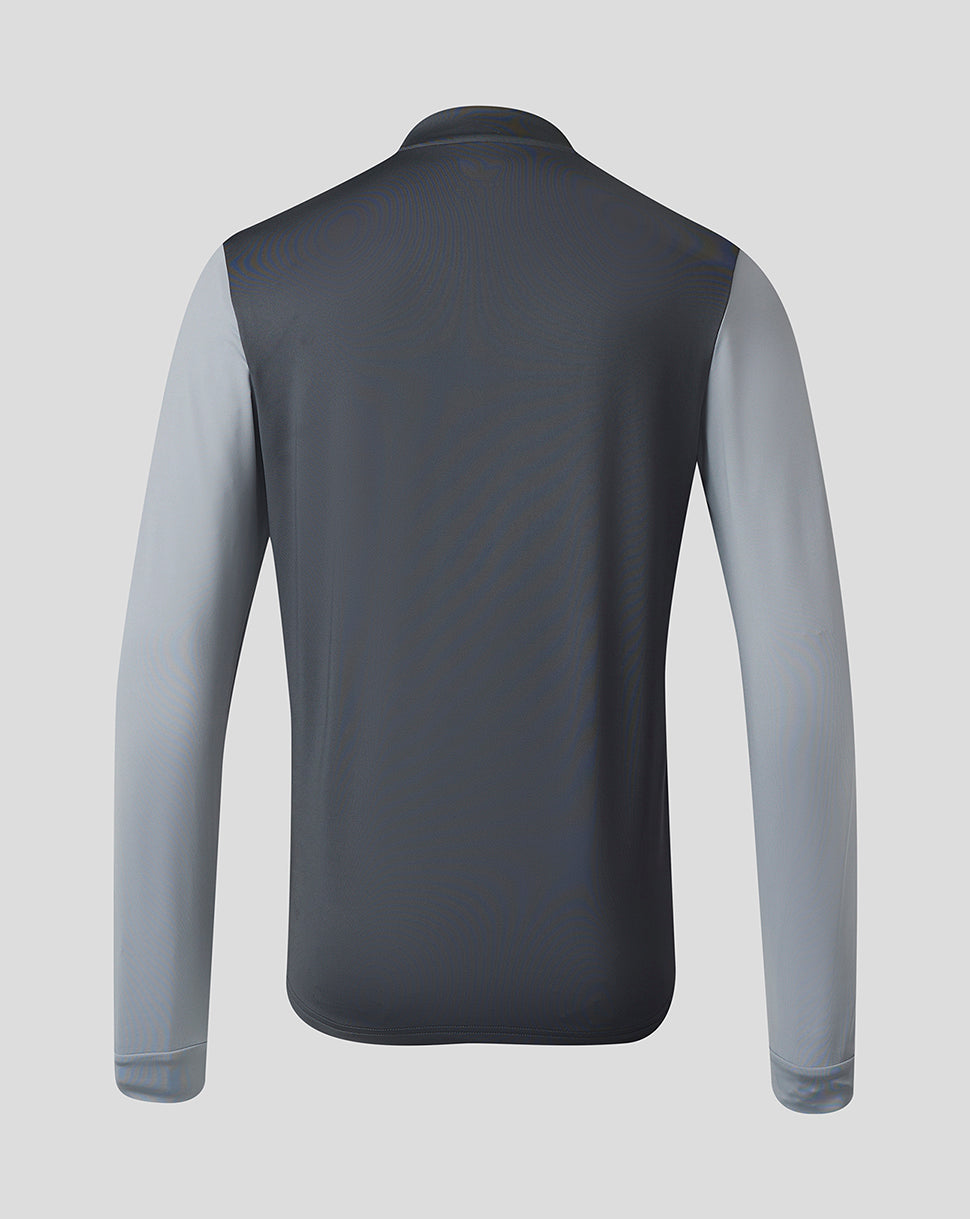 Capa intermedia con media cremallera Scarlets 23/24 de hombre - Gris