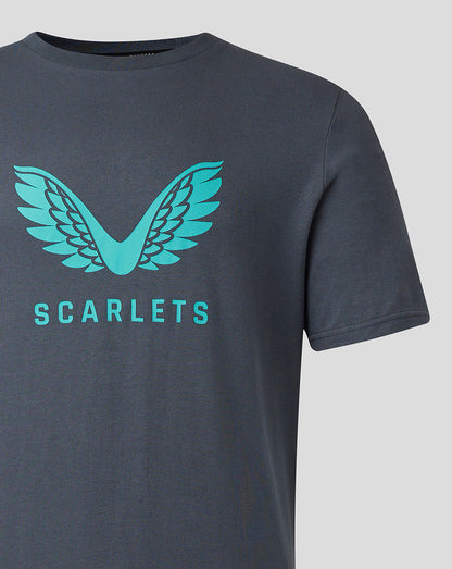 Scarlets Mens 23/24 Cotton Logo T-Shirt