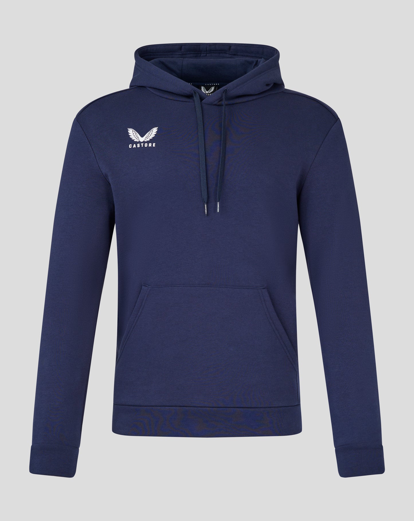 Mens Cotton Leisure Hoodie - Peacoat