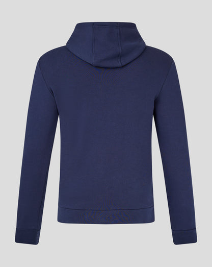 Mens Cotton Leisure Hoodie - Peacoat