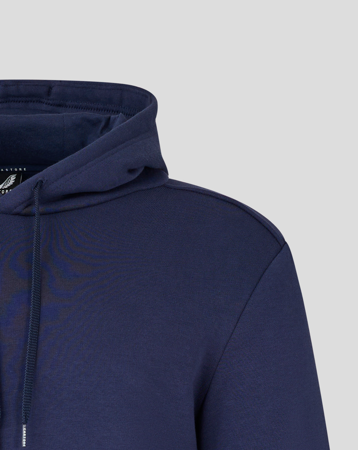 Mens Cotton Leisure Hoodie - Peacoat - Peacoat