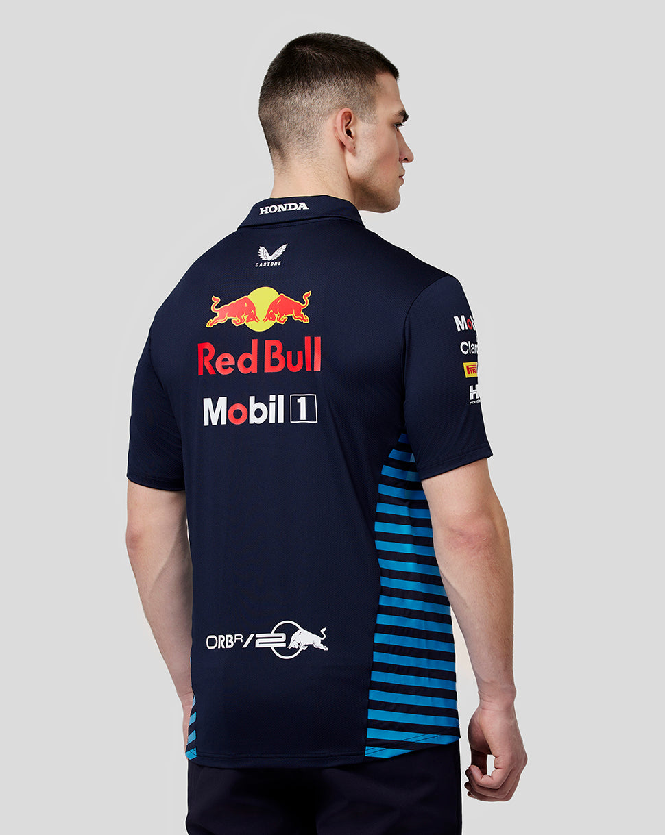 Polo de manga corta Oracle Red Bull Racing Official Teamline de hombre – Night Sky - Night Sky