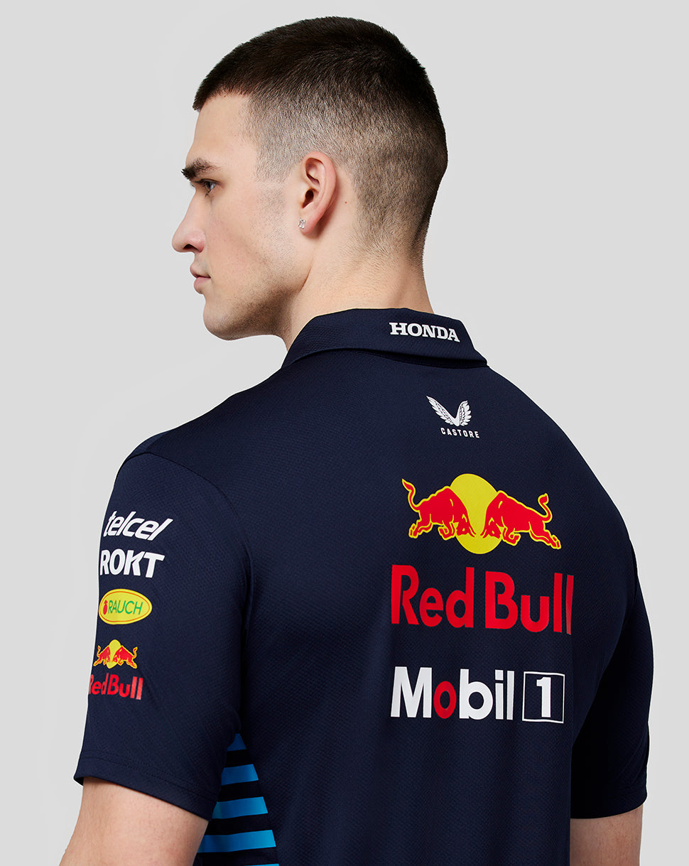 Polo de manga corta Oracle Red Bull Racing Official Teamline de hombre – Night Sky - Night Sky