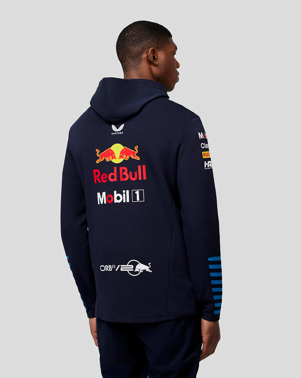 Sudadera con capucha Oracle Red Bull Racing Hombre Official Teamline Pullover – Cielo nocturno - Night Sky
