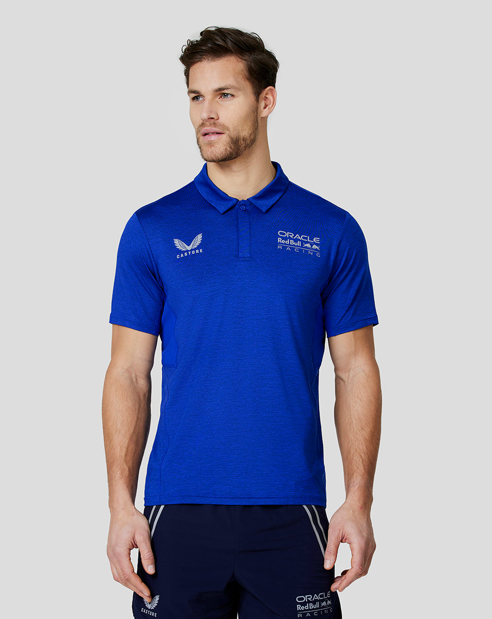 Oracle Red Bull Racing Mens Active Dual Brand Polo Shirt - Surf The Web - Surf The Web