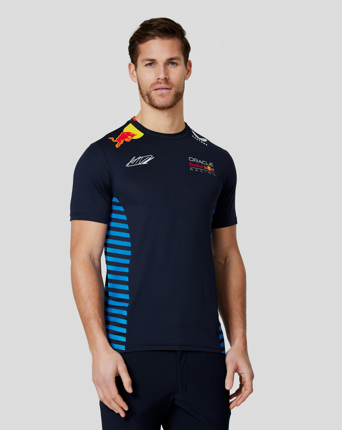 Camiseta Oracle Red Bull Racing Hombre Official Teamline Max Verstappen – Cielo nocturno - Night Sky