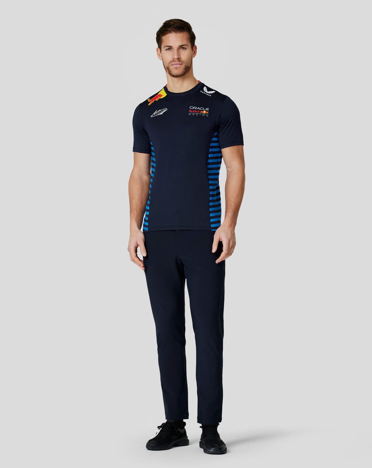 Camiseta Oracle Red Bull Racing Hombre Official Teamline Max Verstappen – Cielo nocturno - Night Sky