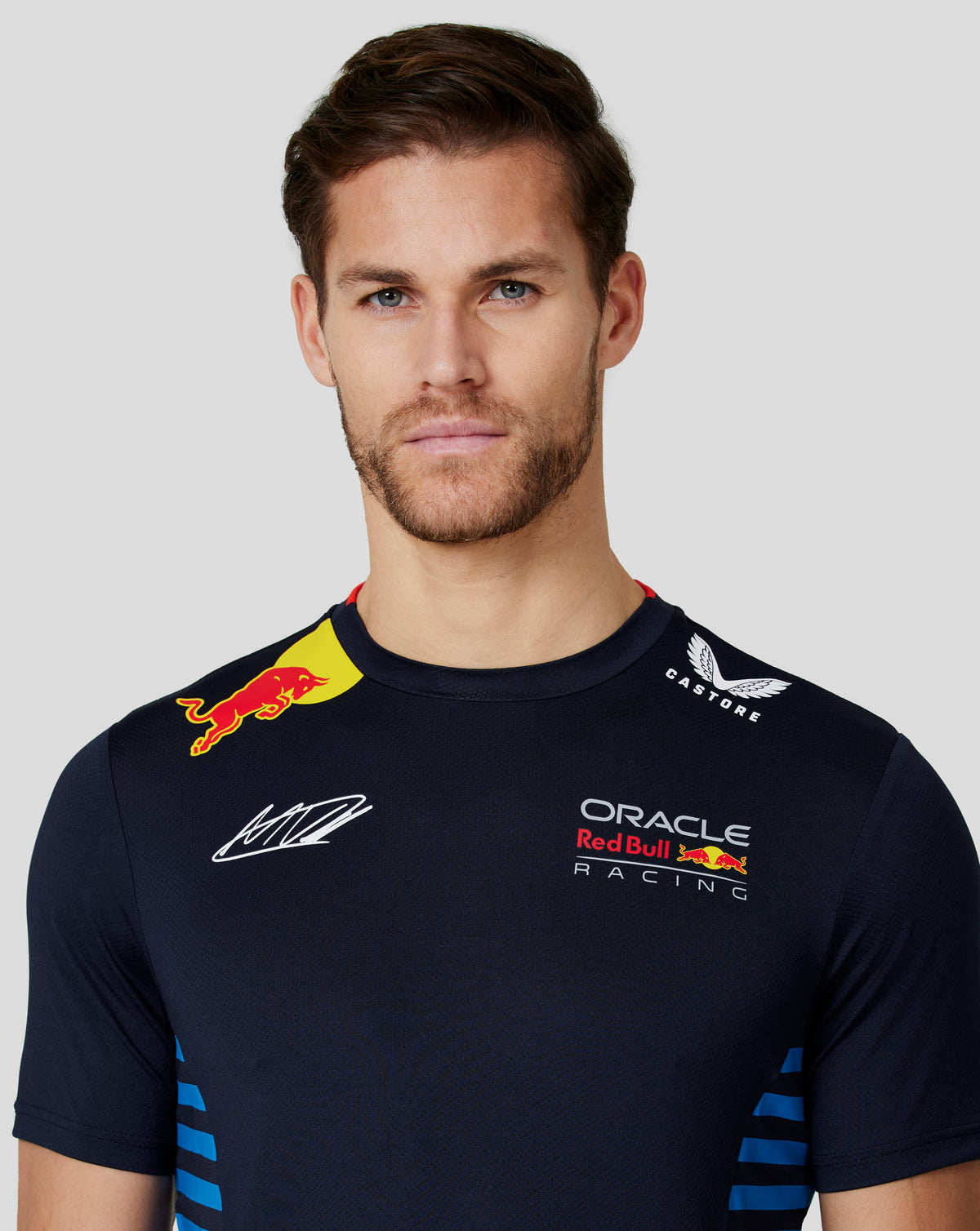 Camiseta Oracle Red Bull Racing Hombre Official Teamline Max Verstappen – Cielo nocturno - Night Sky