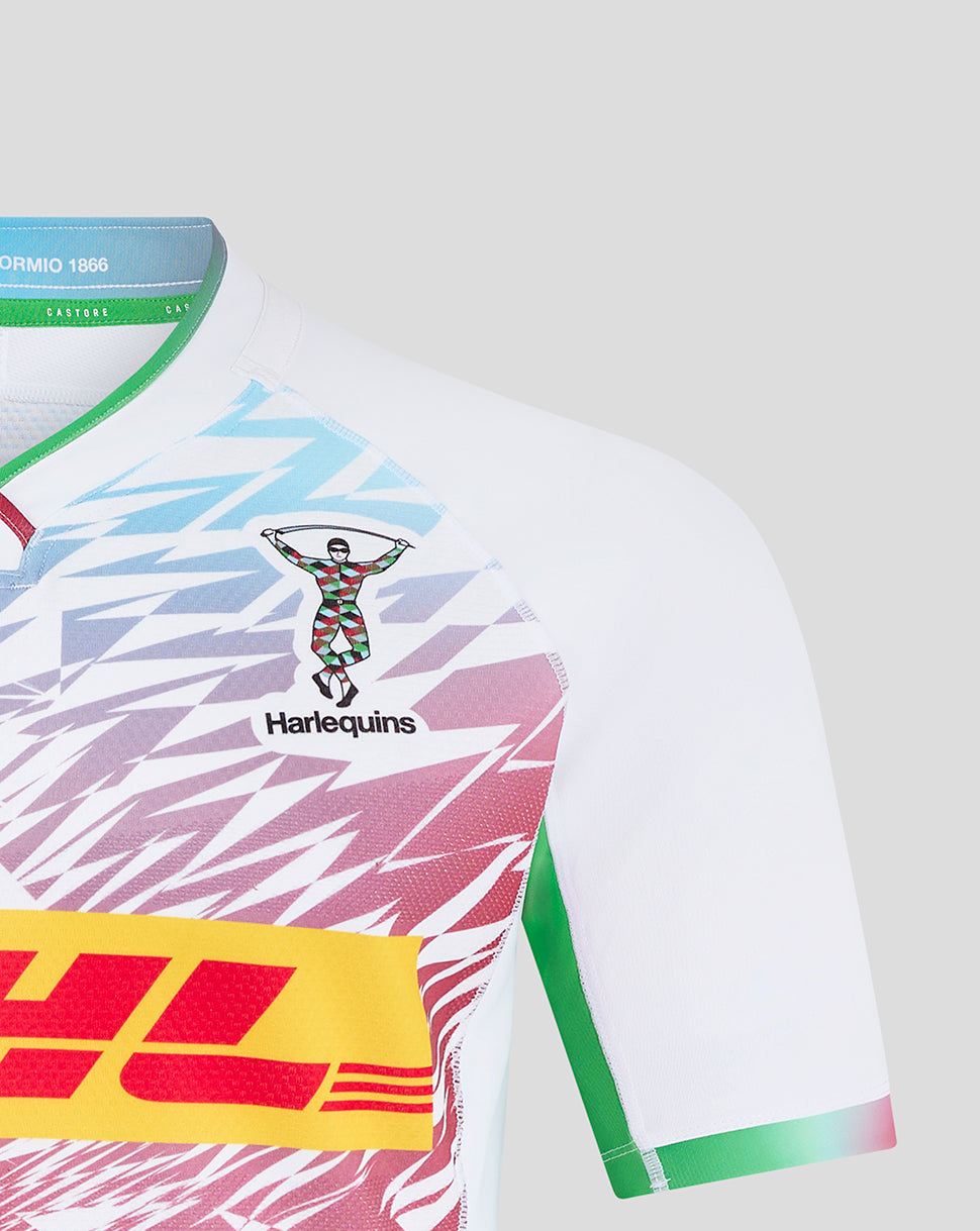 Harlequins Heren 24/25 Pro Uit Shirt - Wit