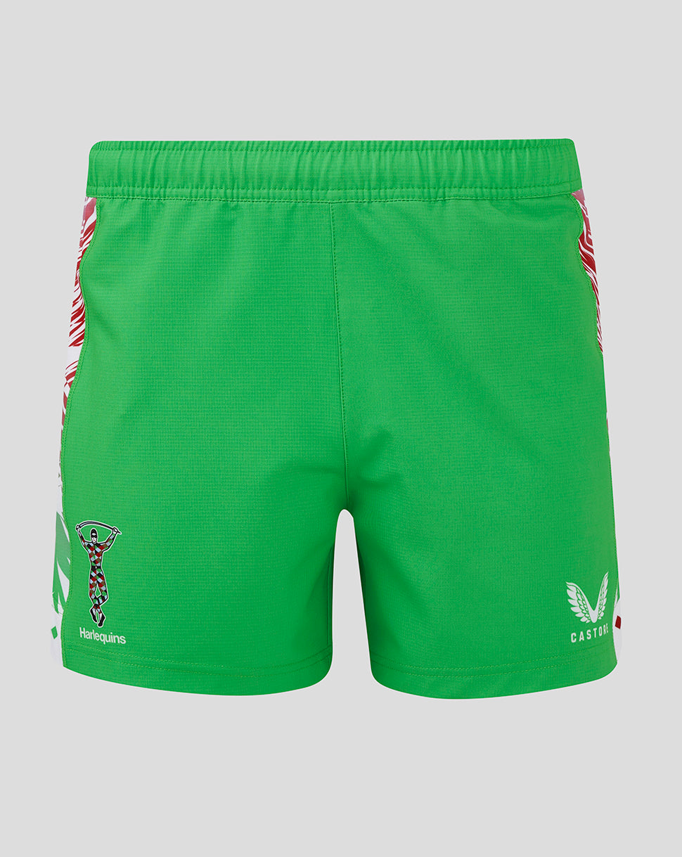 Harlequins Men's 24/25 Away Shorts - Green