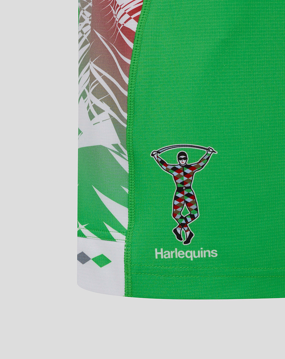 Harlequins Men's 24/25 Away Shorts - Green