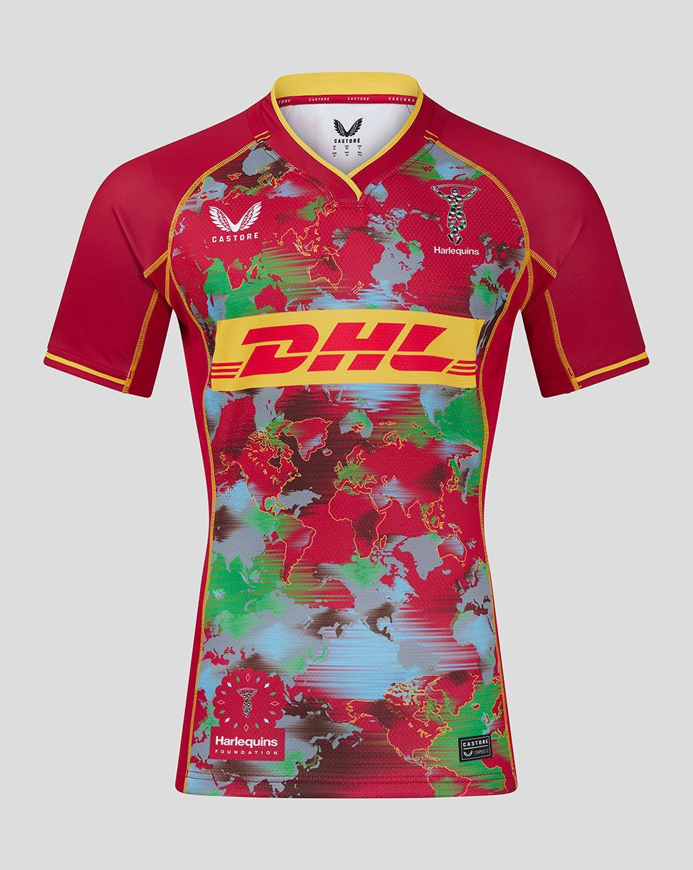 Harlequins Men's Pro Big Game Shirt 24/25 - Red