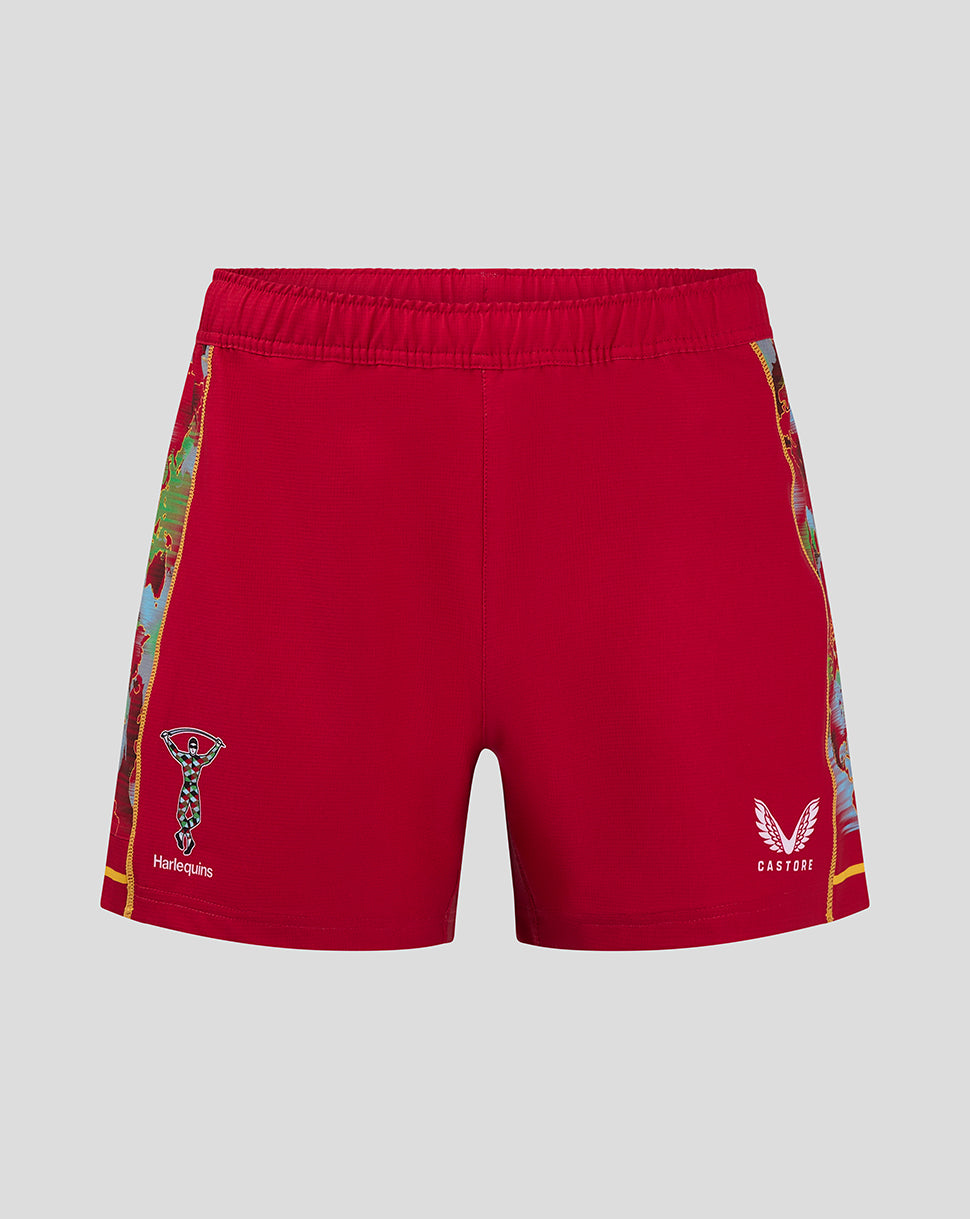 Harlequins Herren Big Game Shorts 24/25 - Rot