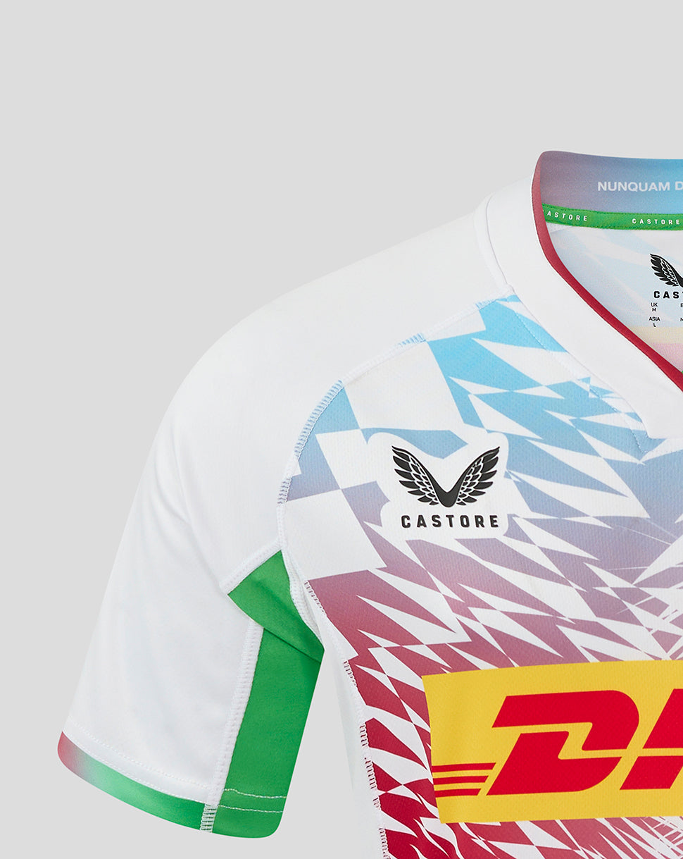 Harlequins Heren 24/25 Uit Shirt - Wit