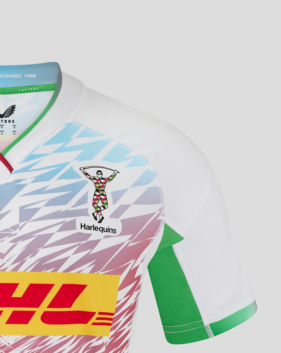 Harlequins Heren 24/25 Uit Shirt - Wit