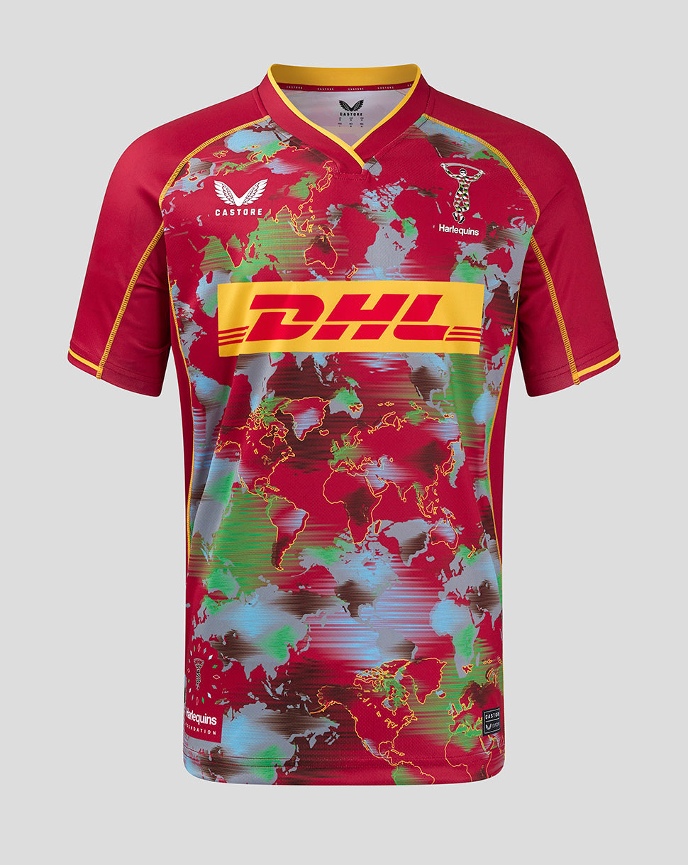 Camiseta Harlequins Hombre Big Game 24/25 - Rojo