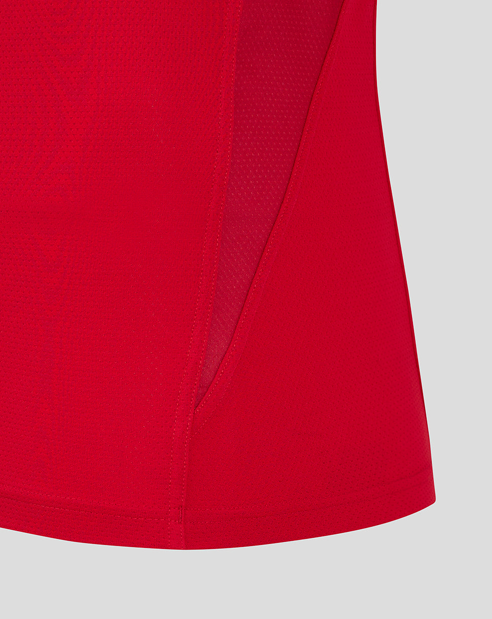 Scarlets Herren 24/25 Pro Players T-Shirt - Rot/Barbados Cherry