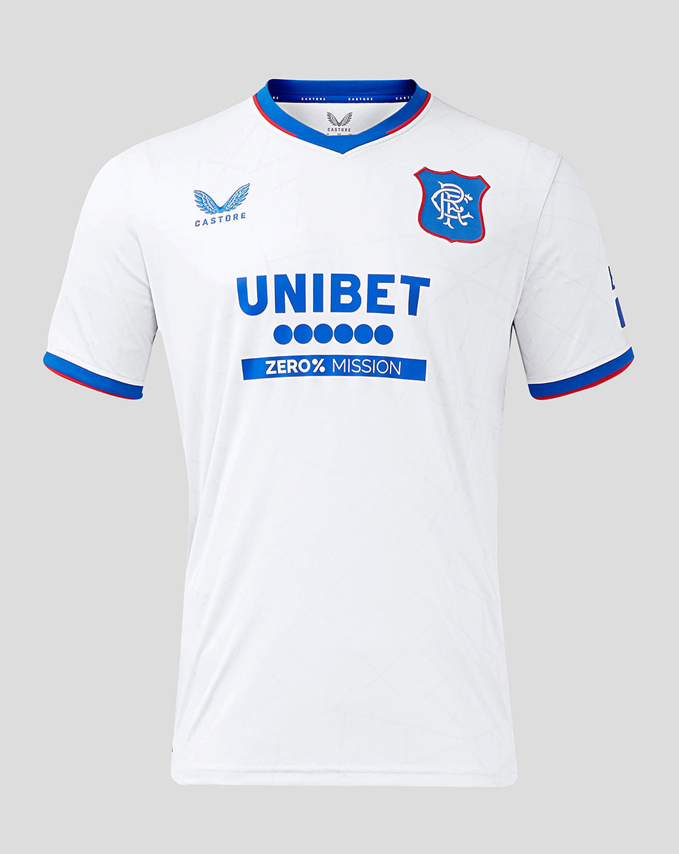 Rangers Heren 24/25 Uit Shirt - Grijs/Blauw