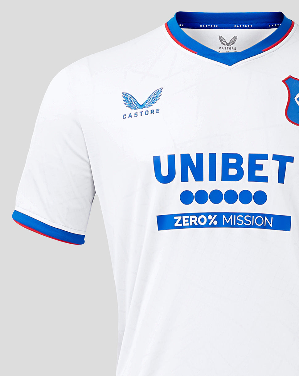Rangers Heren 24/25 Uit Shirt - Grijs/Blauw