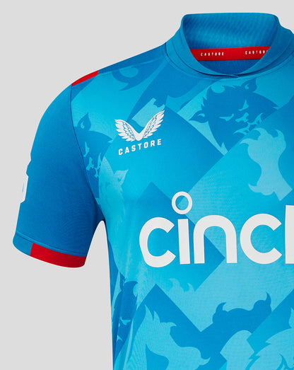 England Cricket Men's 24/25 Odi Short Sleeve Shirt