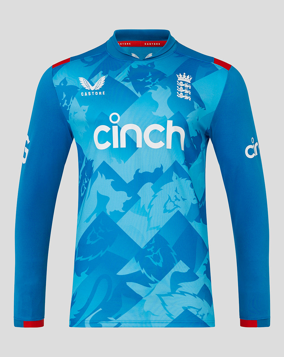 England Cricket Men's 24/25 Odi Long Sleeve Shirt