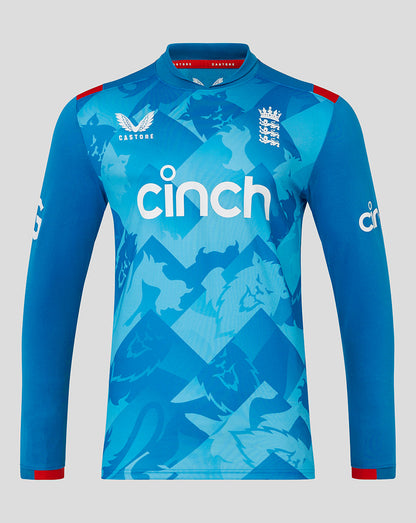 England Cricket Men's 24/25 Odi Long Sleeve Shirt