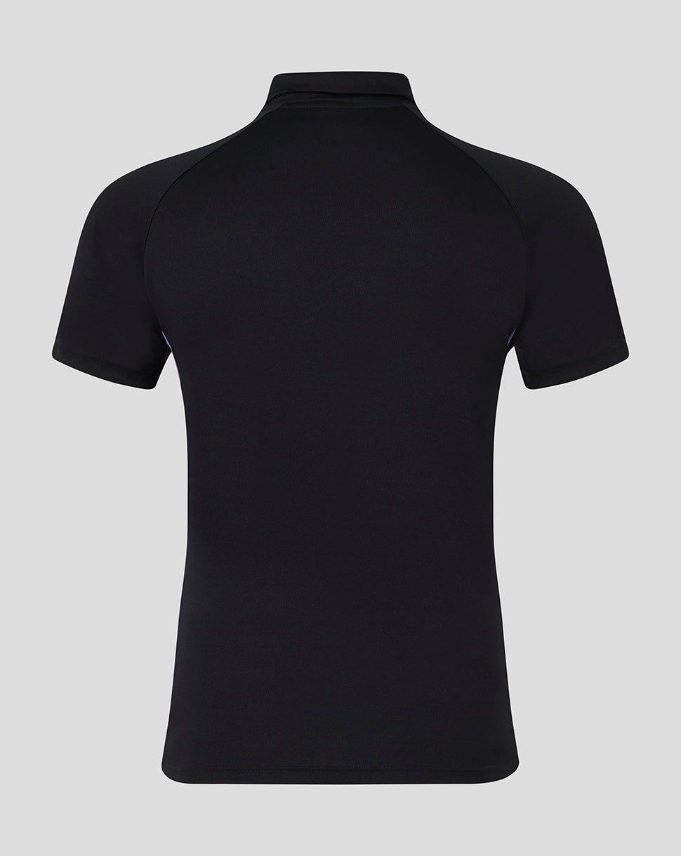 Polo England Cricket Hombre 24/25 Presentation - Negro/Morado
