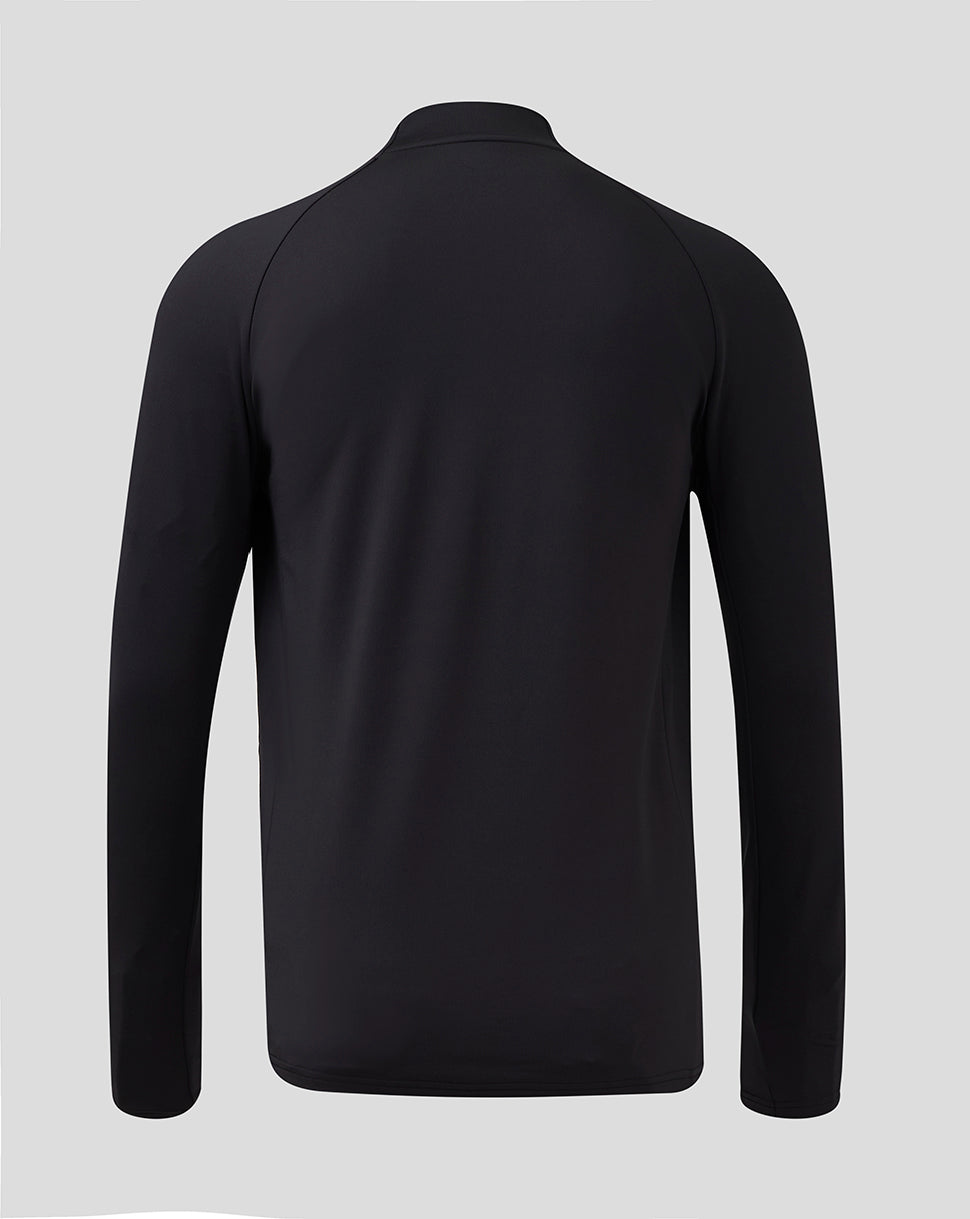 Prenda de entrenamiento Pro Coaches con media cremallera Rangers 24/25 de hombre - Negro