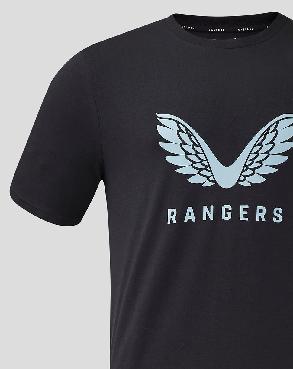 Camiseta Rangers Hombre 24/25 Pro Coaches Logotipo - Negro