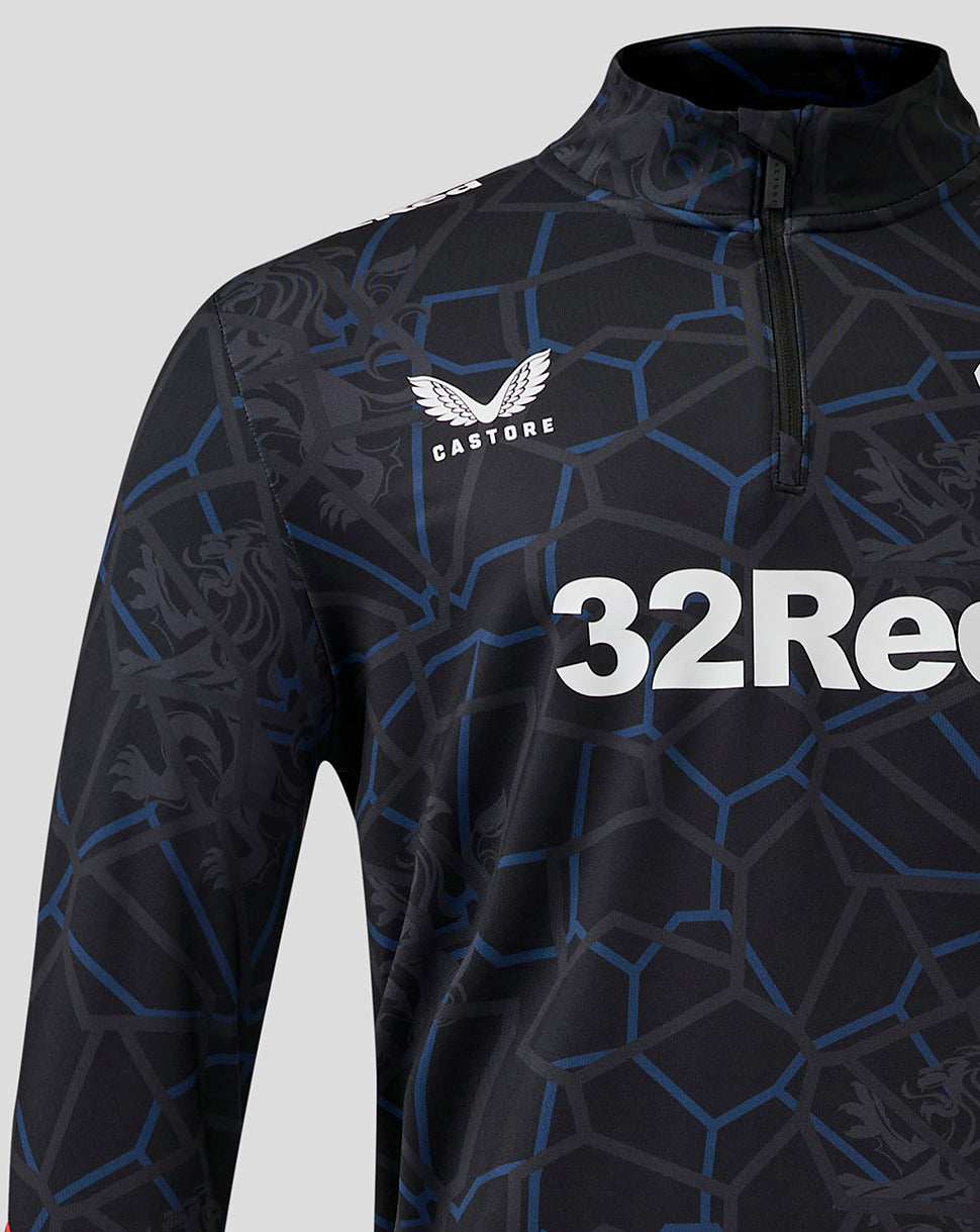 Rangers Men's 24/25 Third Matchday 1/4 Zip Midlayer
