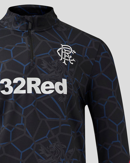 Rangers Men's 24/25 Third Matchday 1/4 Zip Midlayer