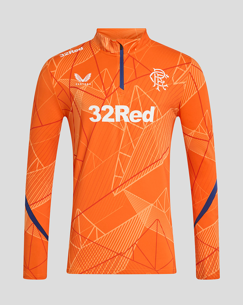 Rangers 24/25 Men's League Matchday 1/4 Zip Midlayer