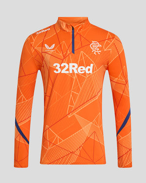 Rangers 24/25 Men's League Matchday 1/4 Zip Midlayer