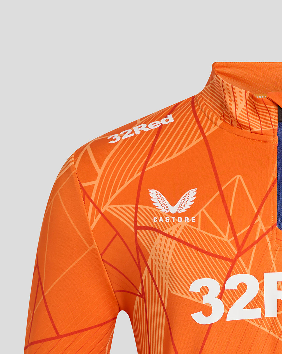 Rangers 24/25 Men's League Matchday 1/4 Zip Midlayer