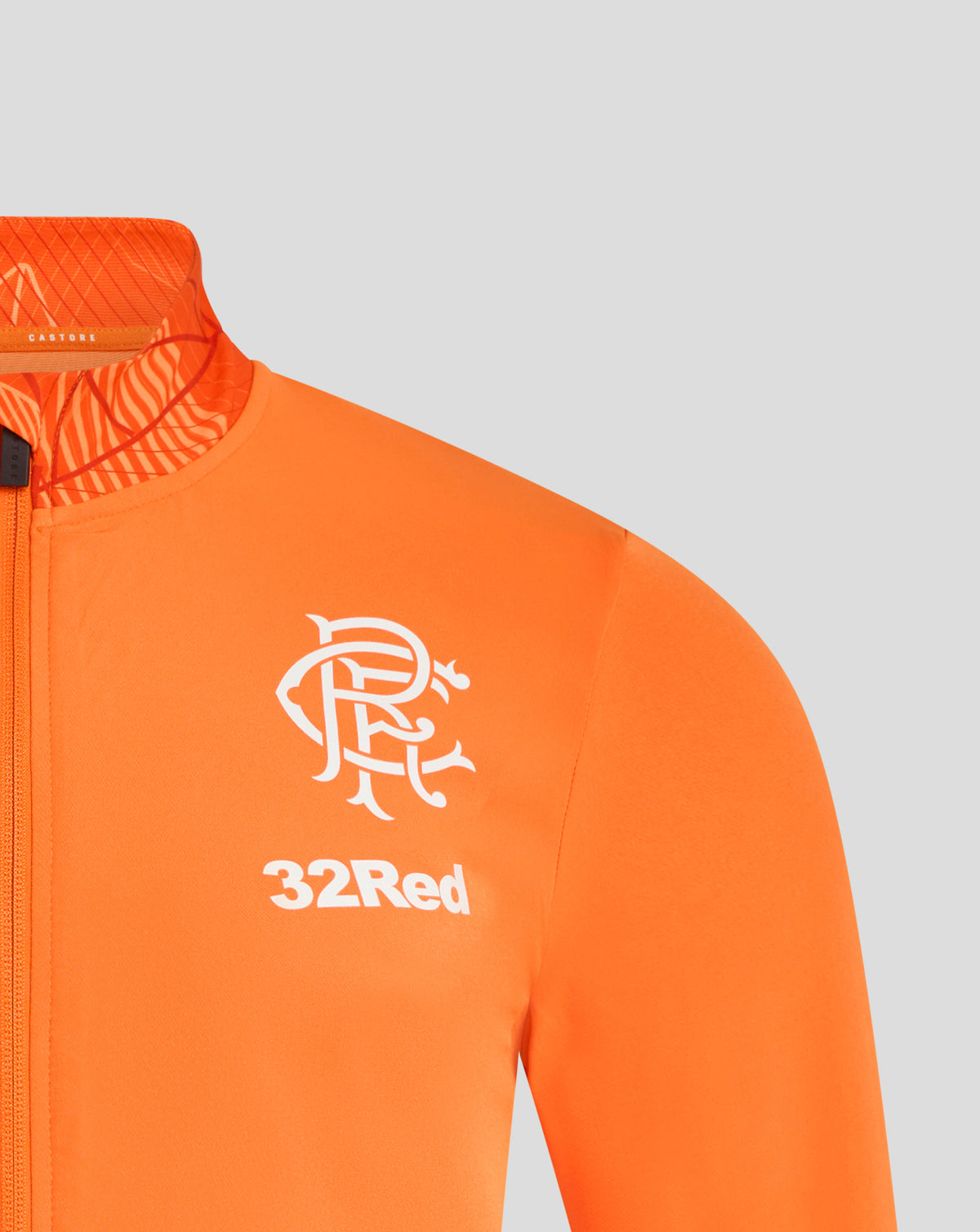 Rangers 24/25 Herren League Matchday Anthem Jacke - Leuchtendes Orange