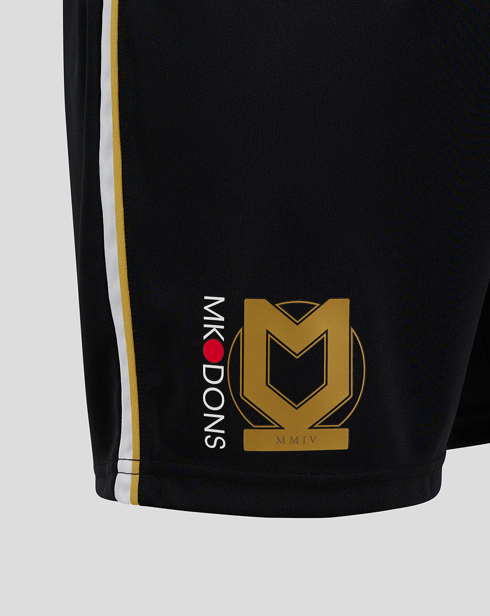 Mk Dons Herren 24/25 Ausweich Shorts - Schwarz