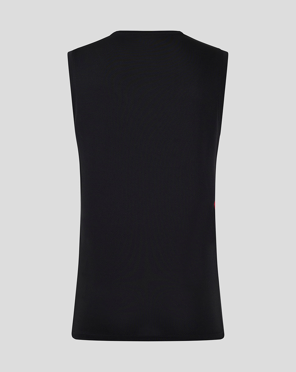Chaleco Saracens Hombre 24/25 Matchday – Negro/Rojo - Negro/Rojo