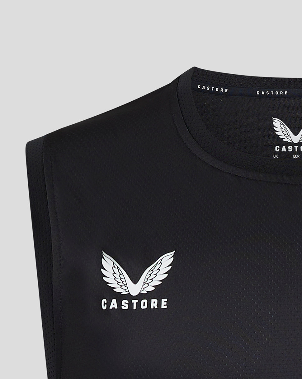 Chaleco Saracens Hombre 24/25 Matchday – Negro/Rojo - Negro/Rojo