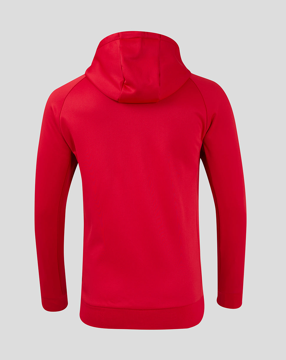 Saracens Men's 24/25 Training Overhead Hoody - Red - Red
