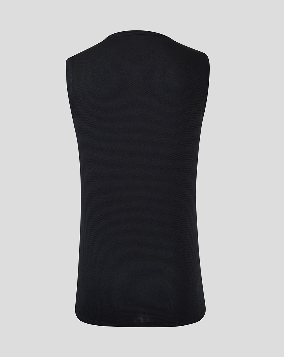 Saracens Heren 24/25 Training Bodywarmer – Zwart - Zwart/Grijs