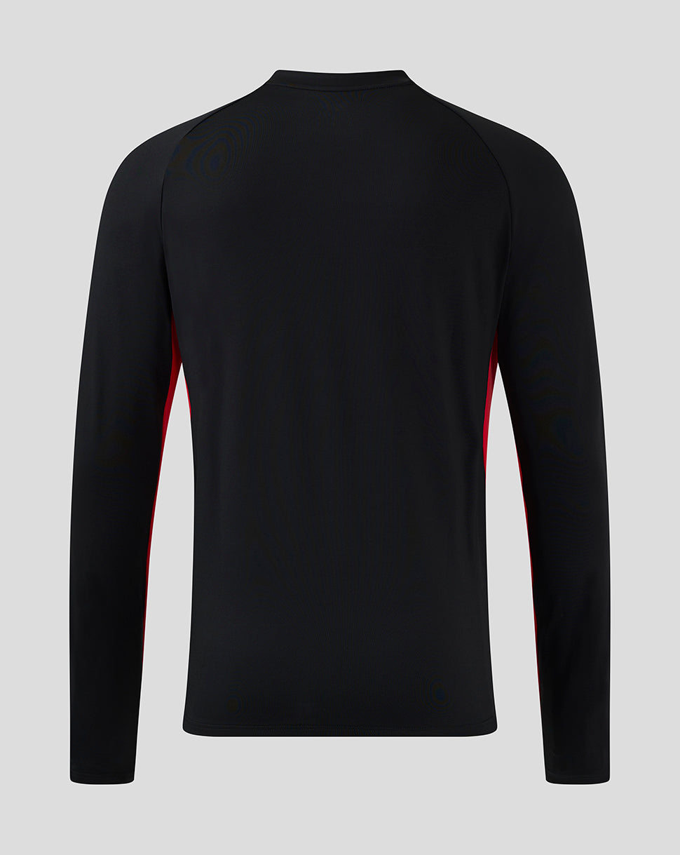 Capa intermedia Saracens Hombre 24/25 Matchday – Negro/Rojo - Negro/Rojo
