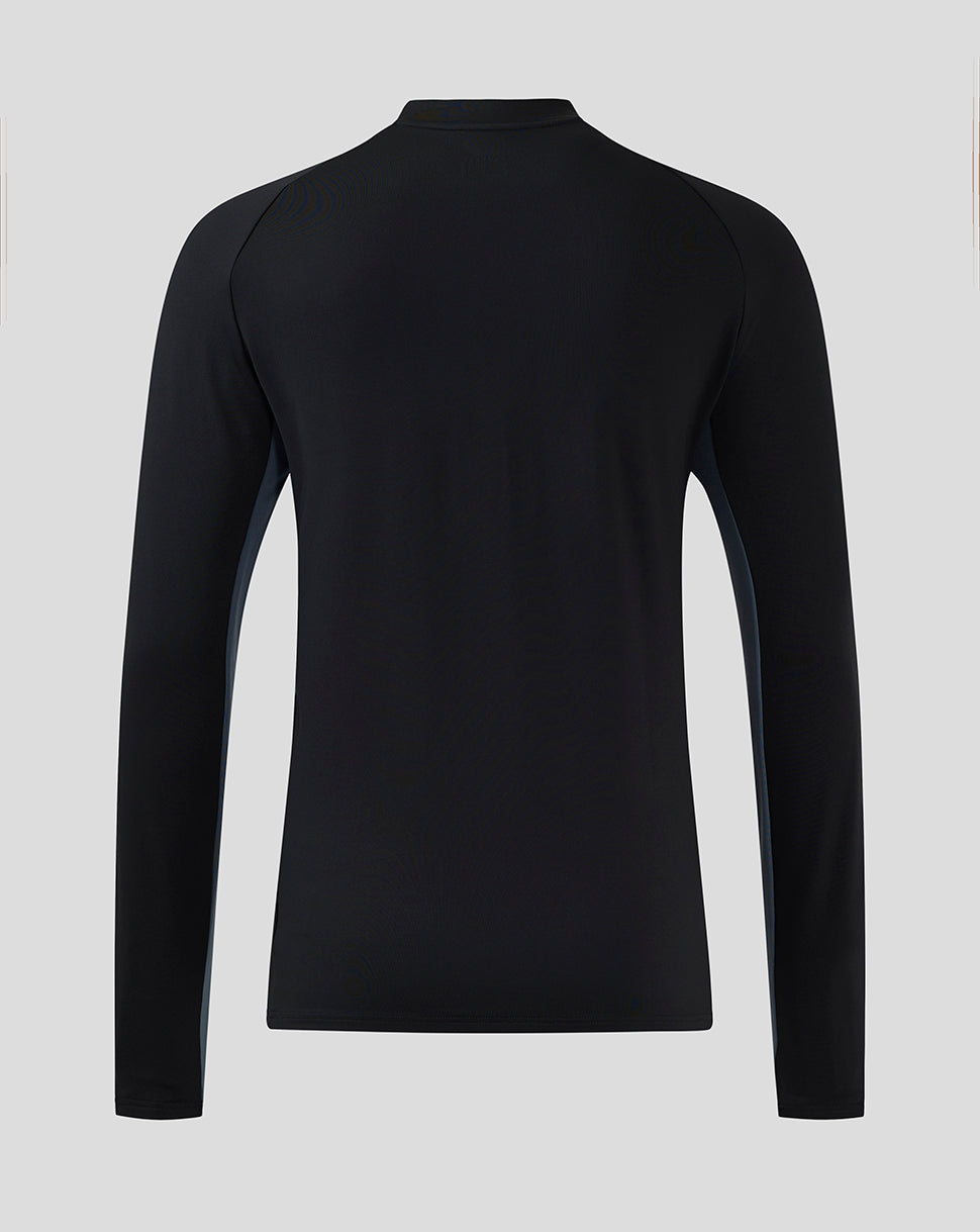 Saracens Herren 24/25 Training Midlayer – Schwarz - Schwarz/Grau